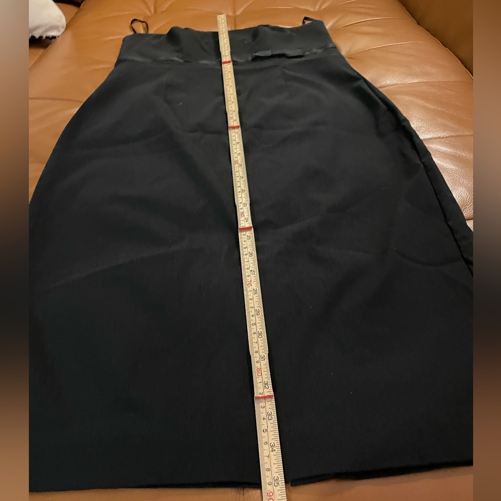 Express Stretch Strapless Dress. Black. Size 10. EUC. Measurements in pictures. - Picture 11 of 15